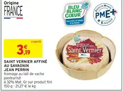 Intermarché Jean perrin saint vernier affiné au savagnin offre