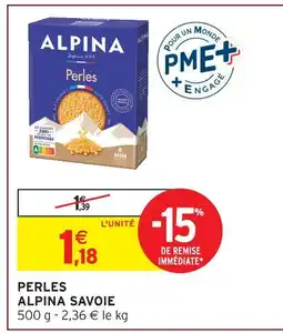 Intermarché Express Alpina savoie perles offre