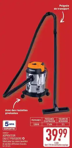 ALDI Ferrex - aspirateur qa 140x35cm offre