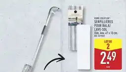 ALDI Home creation - serpillières pour balai lave-sol offre