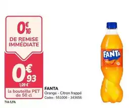 Promocash Fanta - orange offre
