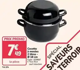 Promocash Promo - cocotte à moules 2 litres offre