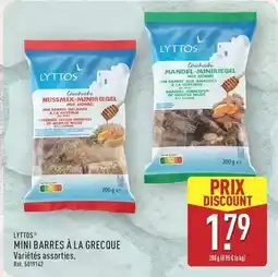 ALDI Mini barres a la grecque offre