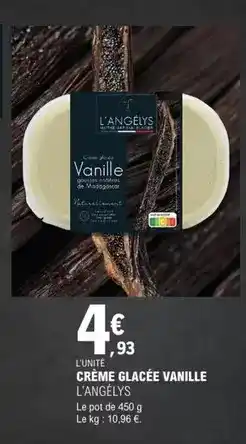 E.Leclerc Crème glacée vanille offre
