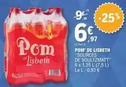 E.Leclerc Lisbeth - pom de offre