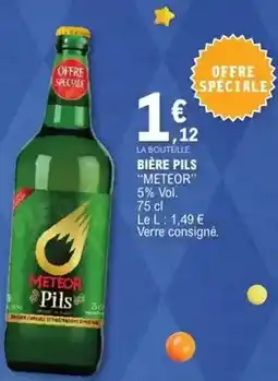 E.Leclerc Meteor - biere pils offre