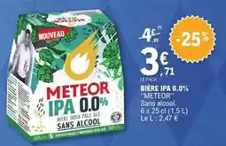 E.Leclerc Meteor - bière ipa 0.0% offre