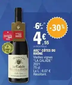 E.Leclerc Hachette - aoc côtes du rhône offre