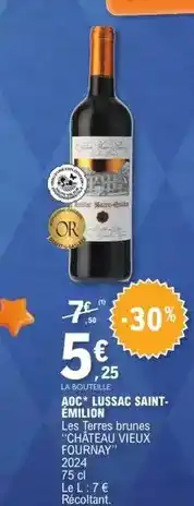 E.Leclerc Aoc - aoc lussac saint emilion offre