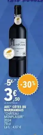 E.Leclerc Aoc - aoc côtes du marmandais offre