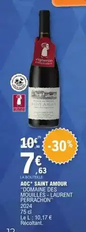 E.Leclerc Aoc - aoc saint amour offre