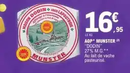 E.Leclerc Aop munster dodin offre