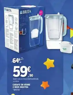 E.Leclerc Brita - carafe 2 moio maxtra offre