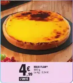 E.Leclerc Maxi flan offre
