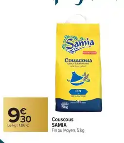 Carrefour Couscous Samia offre