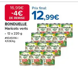 Costco BONDUELLE Haricots verts offre