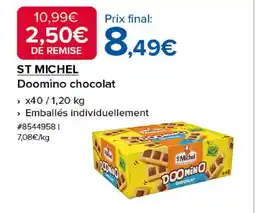 Costco ST MICHEL Doomino chocolat offre