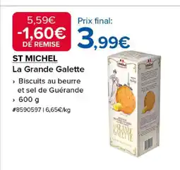 Costco ST MICHEL La Grande Galette offre