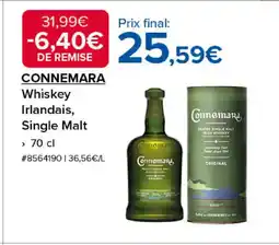Costco CONNEMARA Whiskey Irlandais, Single Malt offre