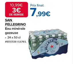Costco SAN PELLEGRINO Eau minérale gazeuse offre