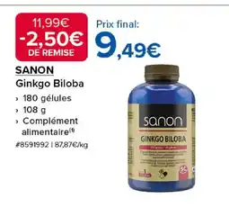Costco SANON Ginkgo Biloba offre