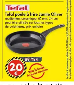 TEDi TEFAL poêle à frire Jamie Oliver offre