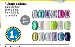 TEDi Rubans cadeau offre
