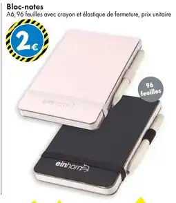 TEDi Bloc-notes offre