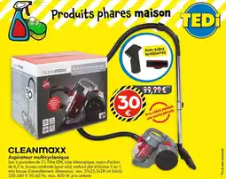 TEDi CLEANMAXX Aspirateur multicyclonique offre