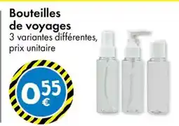 TEDi Bouteilles de voyages offre