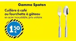TEDi Cuillère à café ou fourchette à gâteau offre