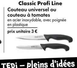 TEDi Couteau universel ou couteau à tomates offre