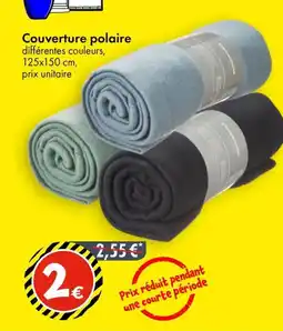 TEDi Couverture polaire offre