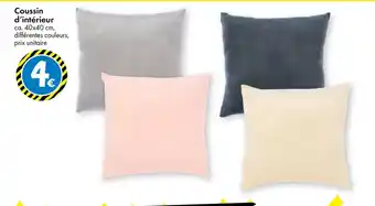 TEDi Coussin d'intérieur offre