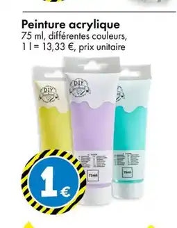 TEDi Peinture acrylique offre