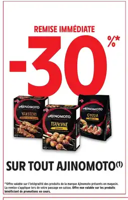 Intermarché Express AJINOMOTO Sur tout offre
