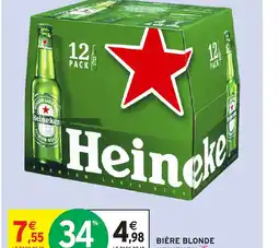 Intermarché Express HEINEKEN Bière blonde offre