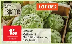 Netto Artichaut offre