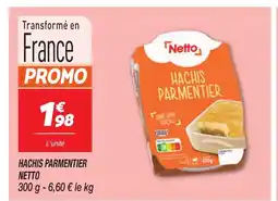 Netto NETTO Hachis parmentier offre