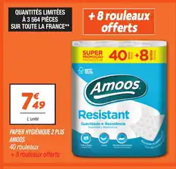 Netto AMOOS Papier hygiénique 2 plis offre