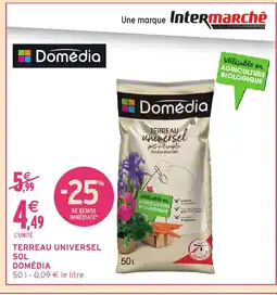 Intermarché Hyper DOMÉDIA Terreau universel offre
