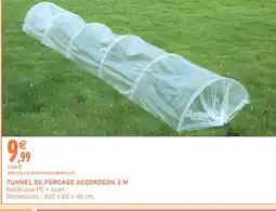 Intermarché Hyper Tunnel de forcage accordeon 3m offre