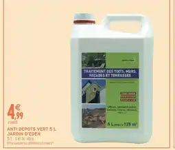 Intermarché Hyper Anti depots vert jardin d'eden offre