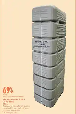 Intermarché Hyper Recuperateur a eau dune offre