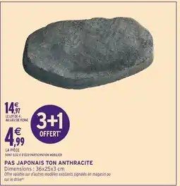 Intermarché Hyper Pas japonais ton anthracite offre