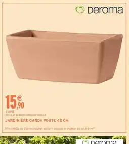 Intermarché Hyper DEROMA Jardinière garda white offre