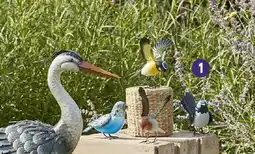 Intermarché Hyper Oiseaux en metal offre