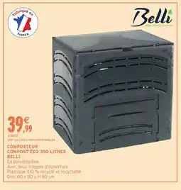 Intermarché Hyper Composteur compost'éco offre