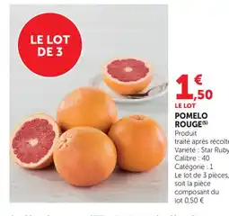 Maximarché Pomelo rouge offre