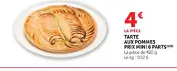 Maximarché Tarte aux pommes prix mini 6 parts offre